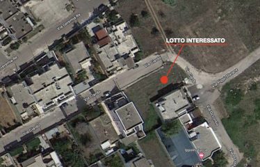 TERRENO EDIFICABILE CON AFFACCIO SU DUE STRADE – Squinzano (Le), Via Ciardo