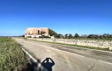 CASA COLONICA CON AMPIO TERRENO DI PROPRIETA’ – Squinzano (Le), Strada Provinciale 95