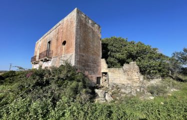 CASA COLONICA CON AMPIO TERRENO DI PROPRIETA’ – Squinzano (Le), Strada Provinciale 95
