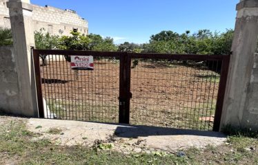 TERRENO EDIFICABILE RECINTATO – Squinzano (Le), via Isonzo
