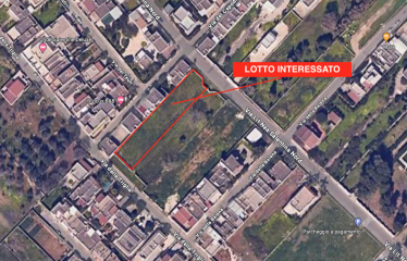 TERRENO EDIFICABILE – via Lungomare Nord, Casalabate (Le)